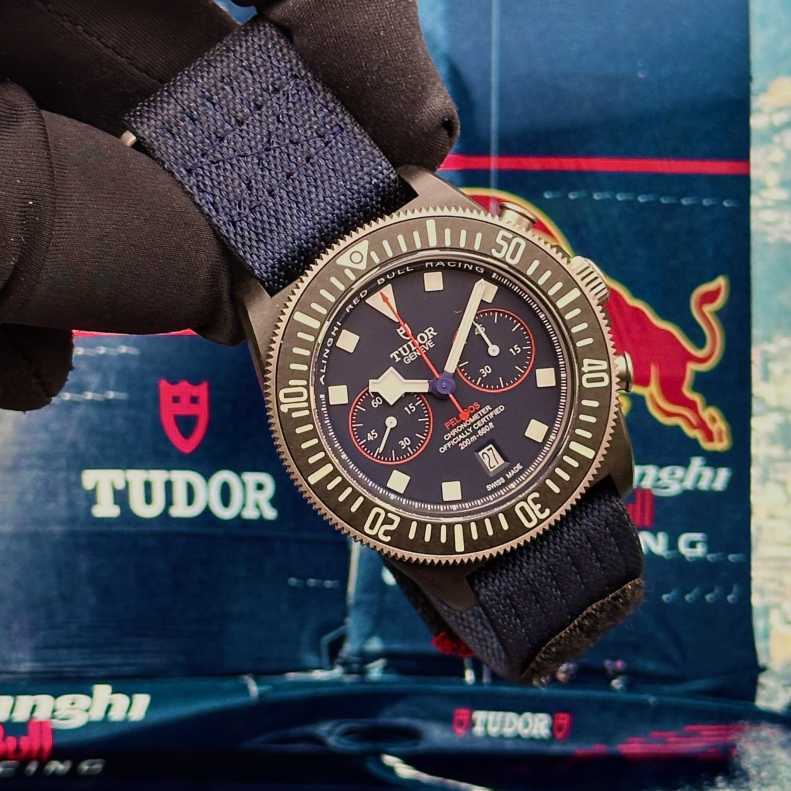 Tudor Pelagos FXD Chrono Alinghi Red Bull Racing