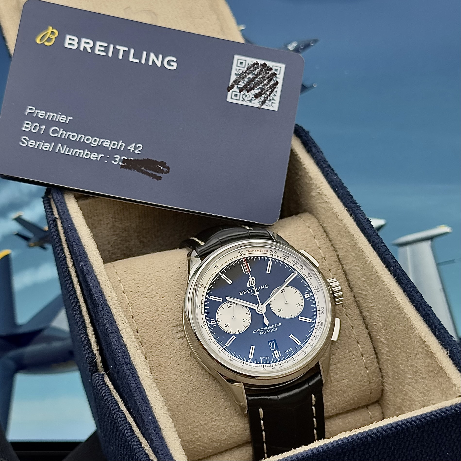 Breitling premier B01 chronograph 