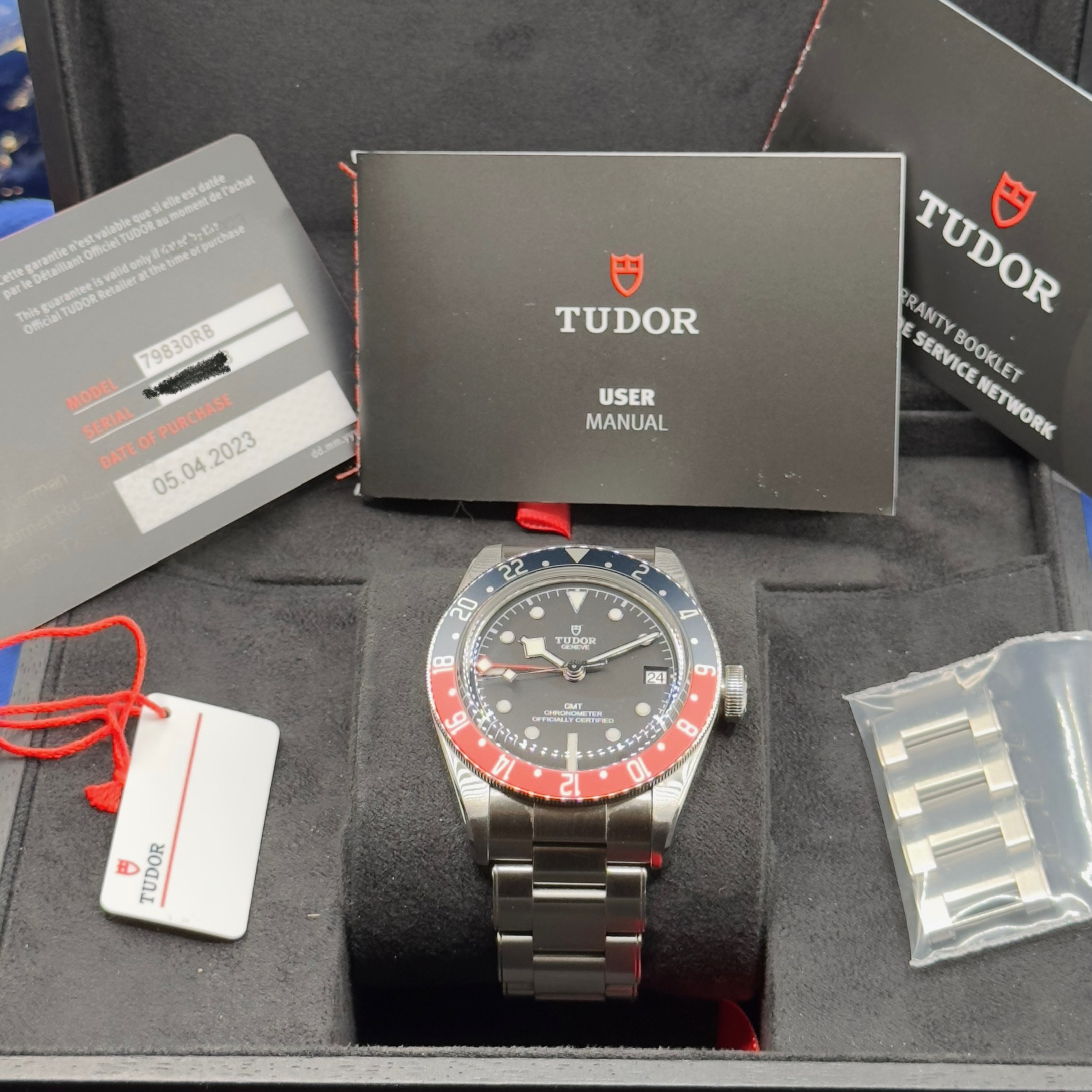 Tudor GMT Pepsi