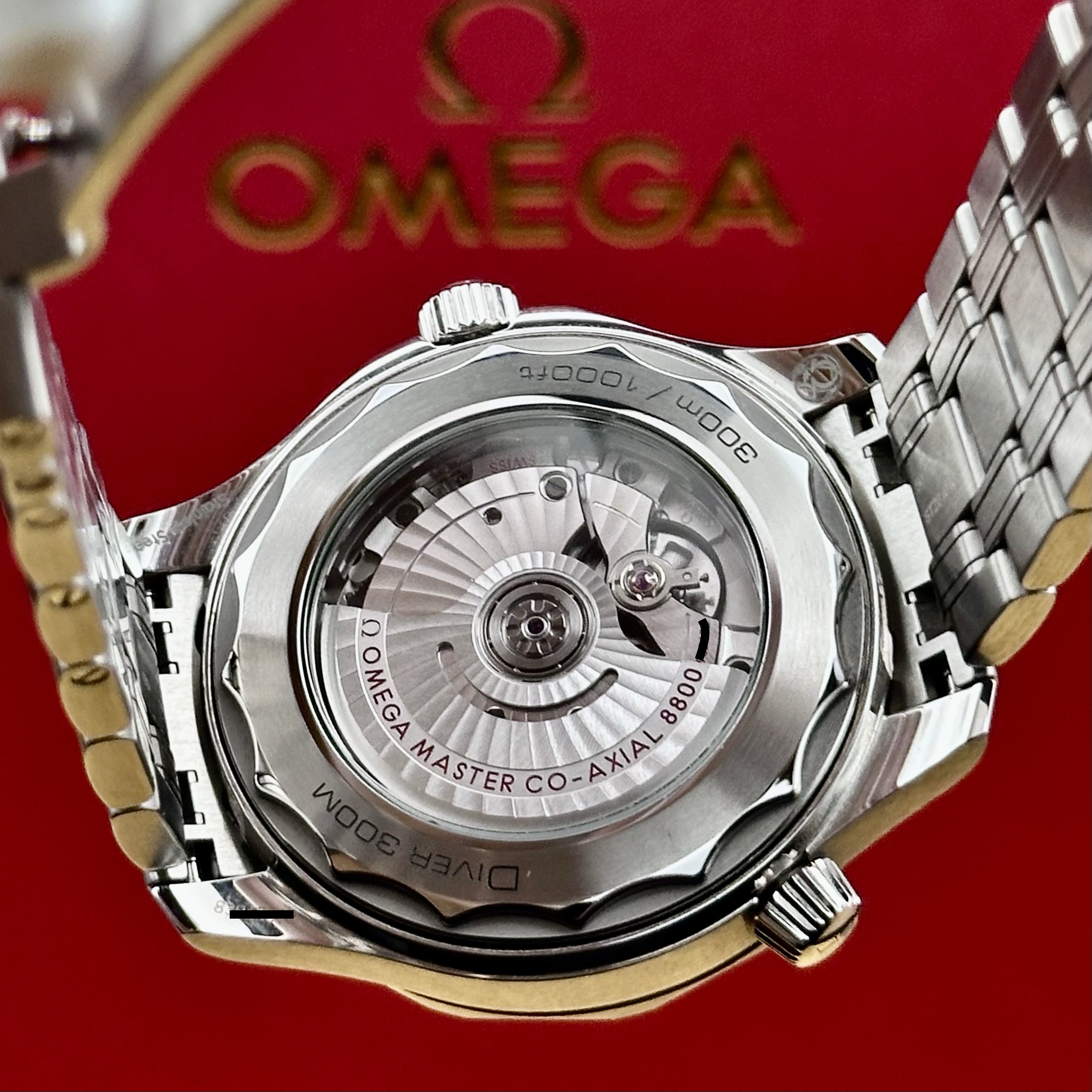 2024 Omega Seamaster Diver 300M White Dial