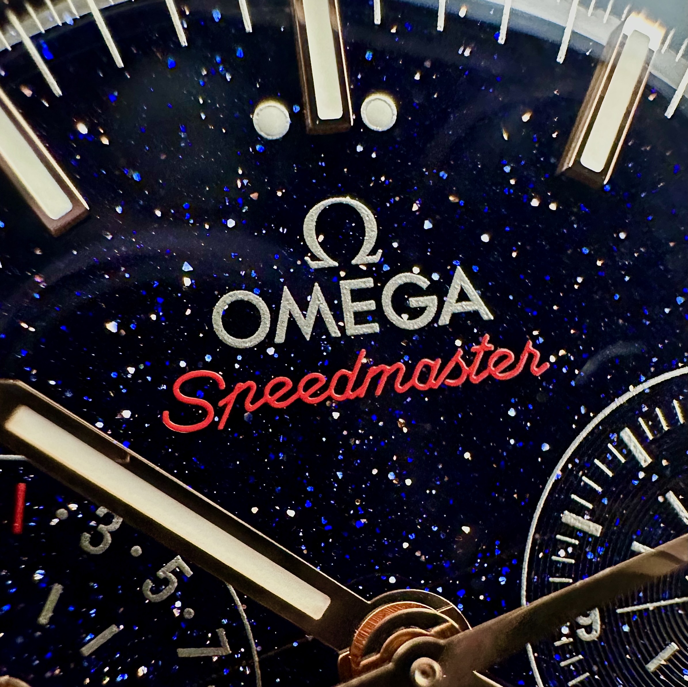 Omega Blue Side of the Moon Aventurine