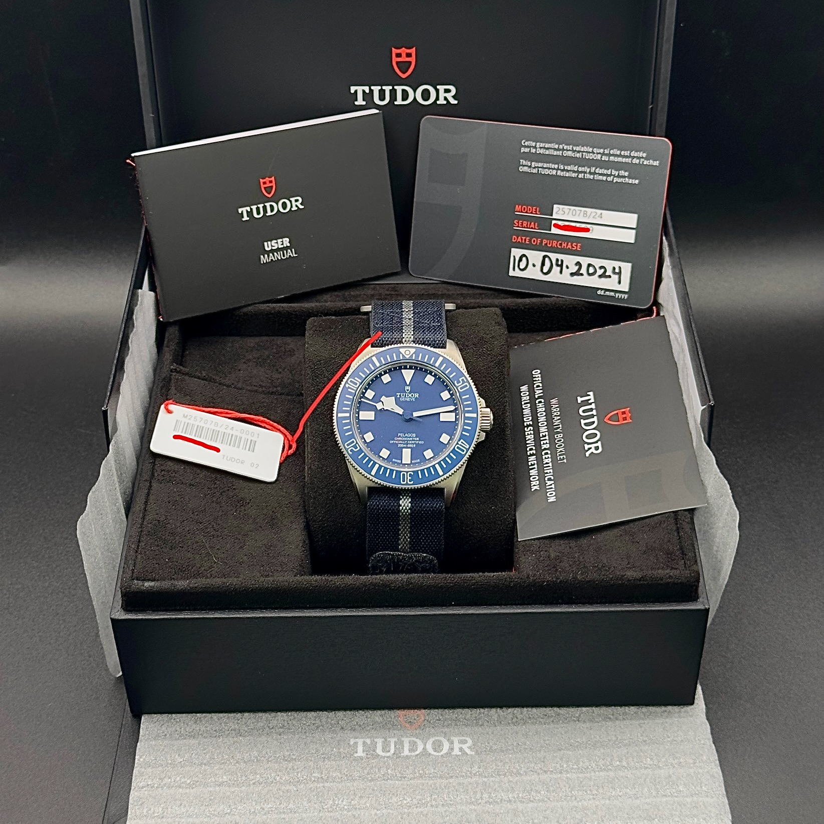 Tudor Pelagos FXD Titanium (French Navy)