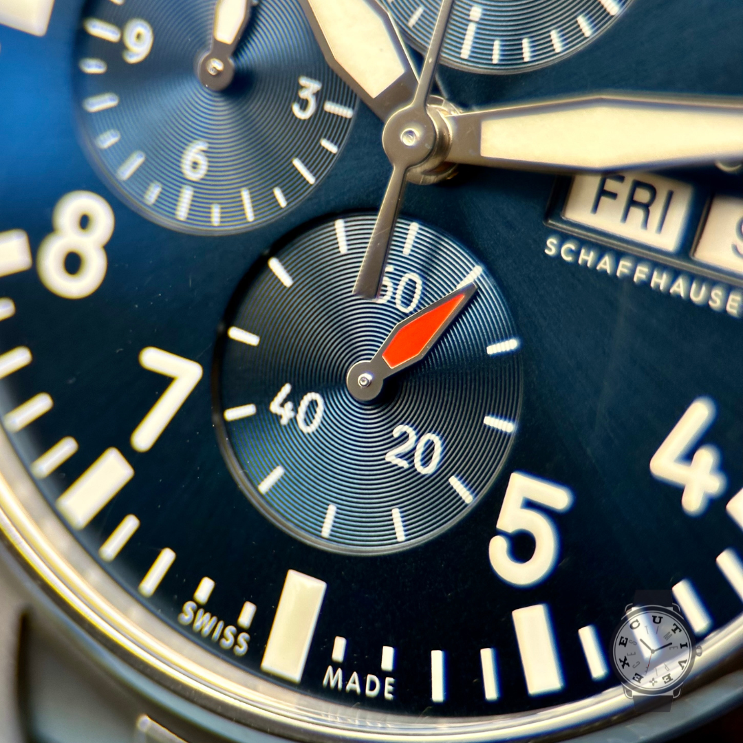 IWC Pilot’s Watch Chronograph 43mm Blue Dial – Ref. IW378004