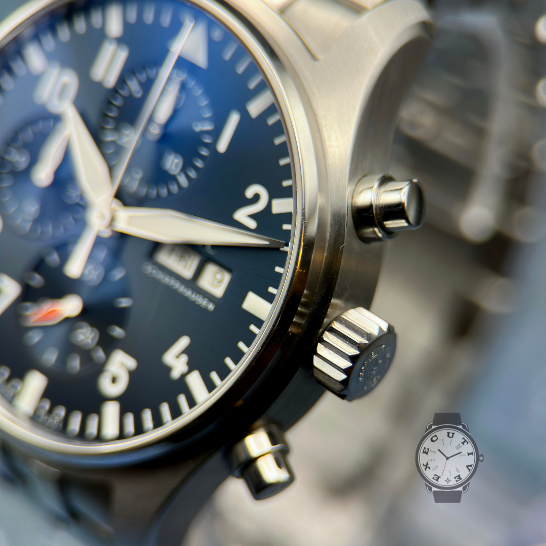 IWC Pilot’s Watch Chronograph 43mm Blue Dial – Ref. IW378004