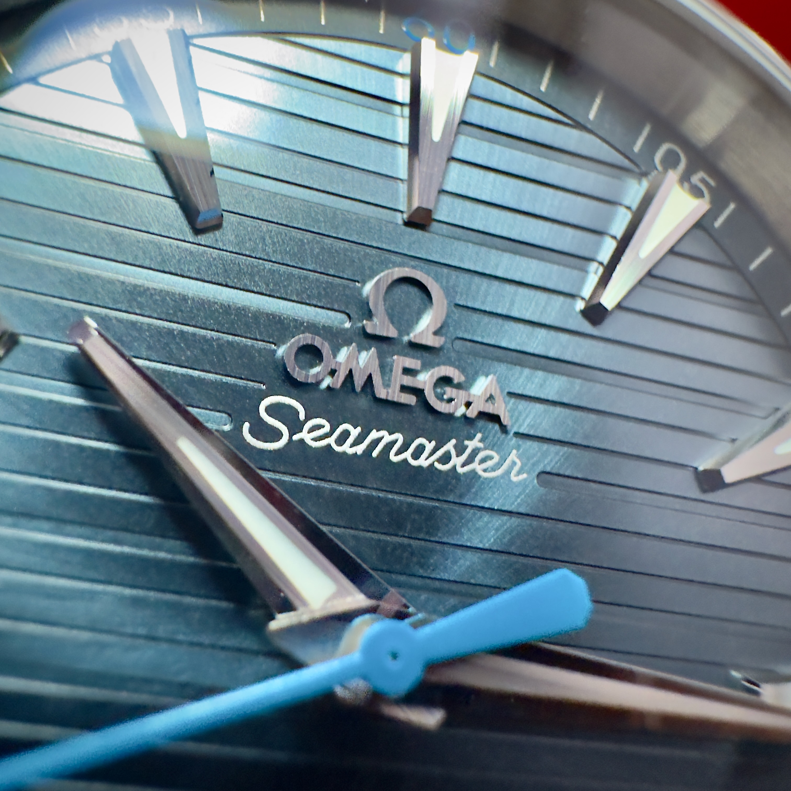 Omega Seamaster Aqua Terra 150M Blue Dial | Rubber Strap