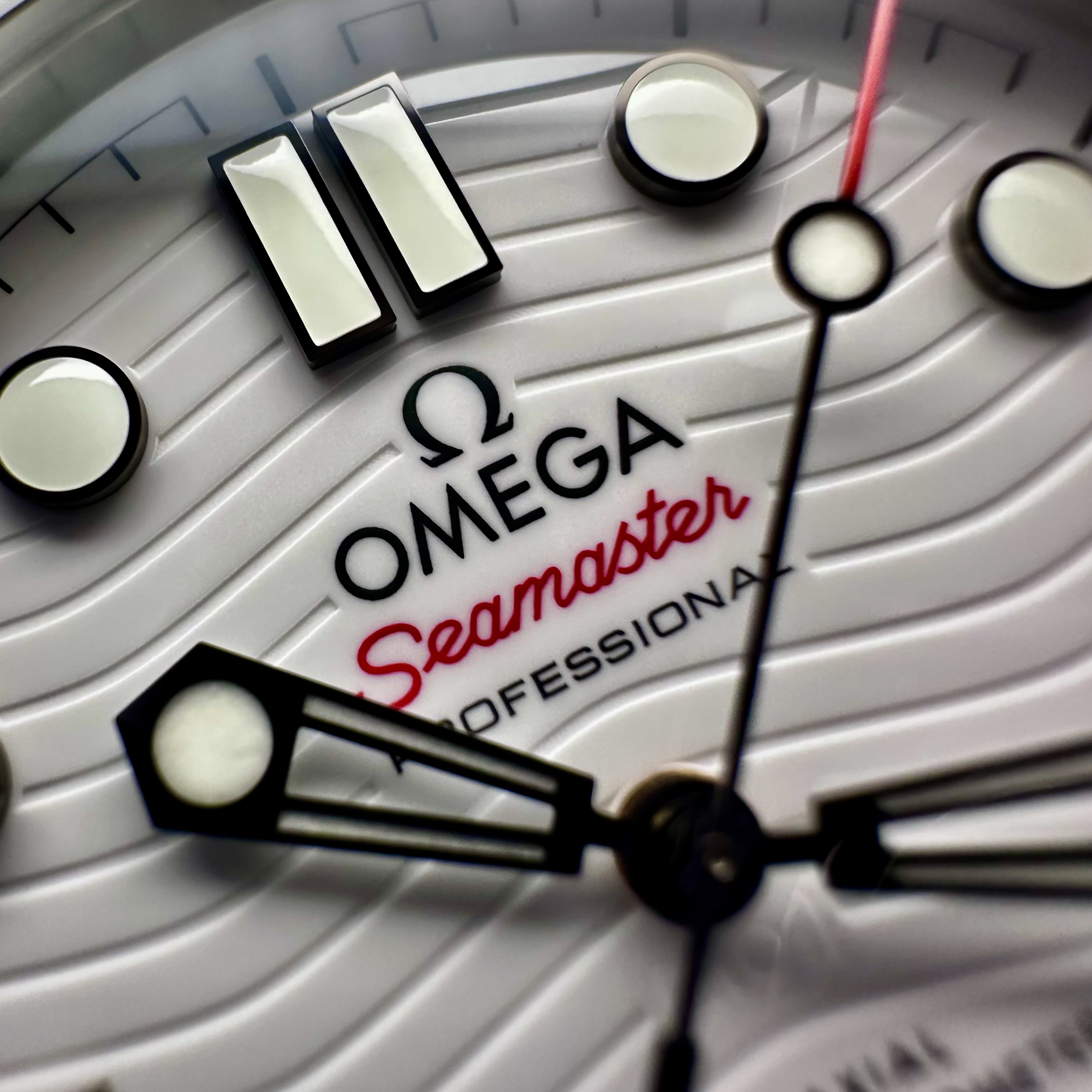 2024 Omega Seamaster Diver 300M White Dial