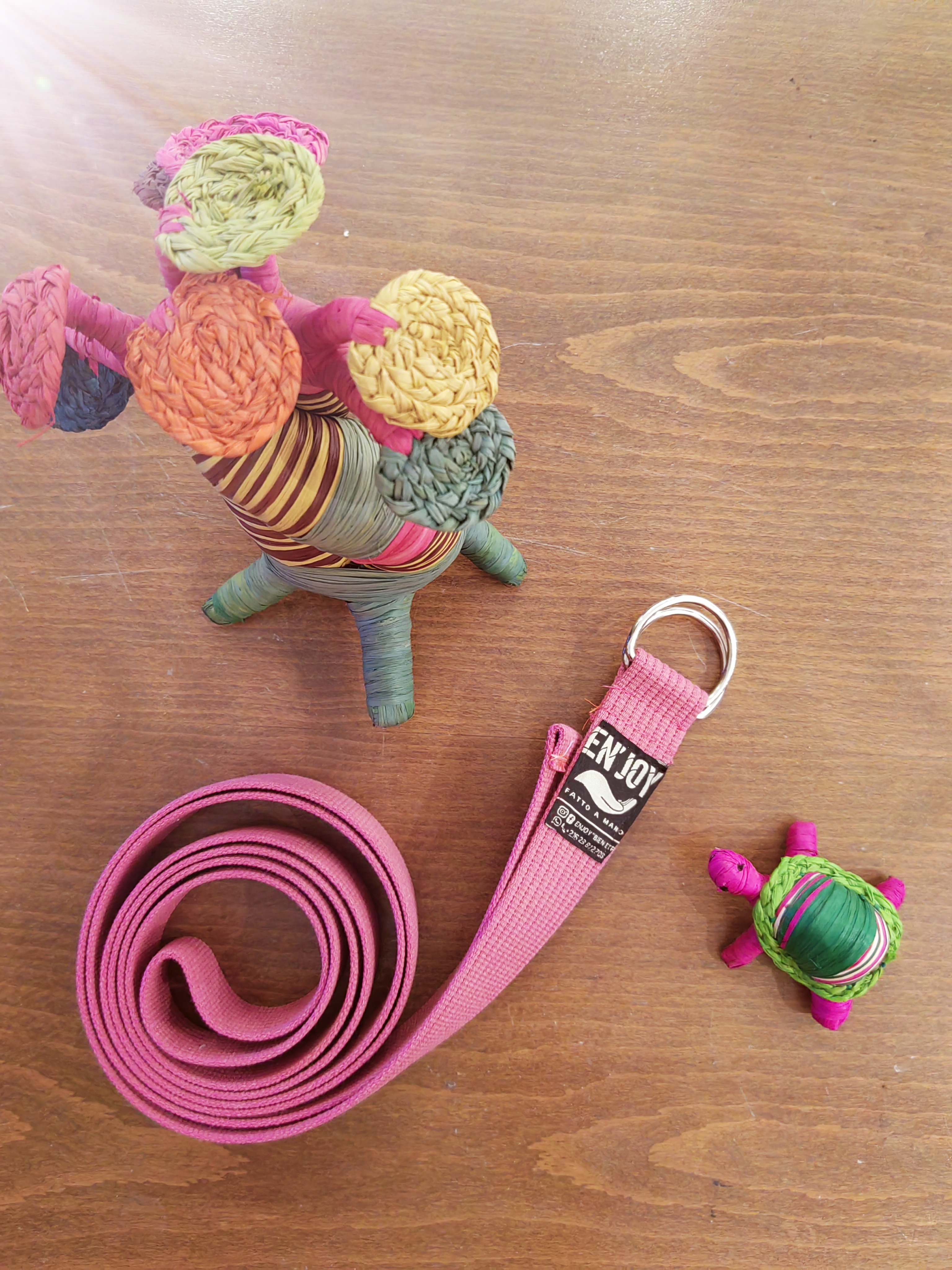 Yoga Sangles 250 cm x 4 cm (Handmade)