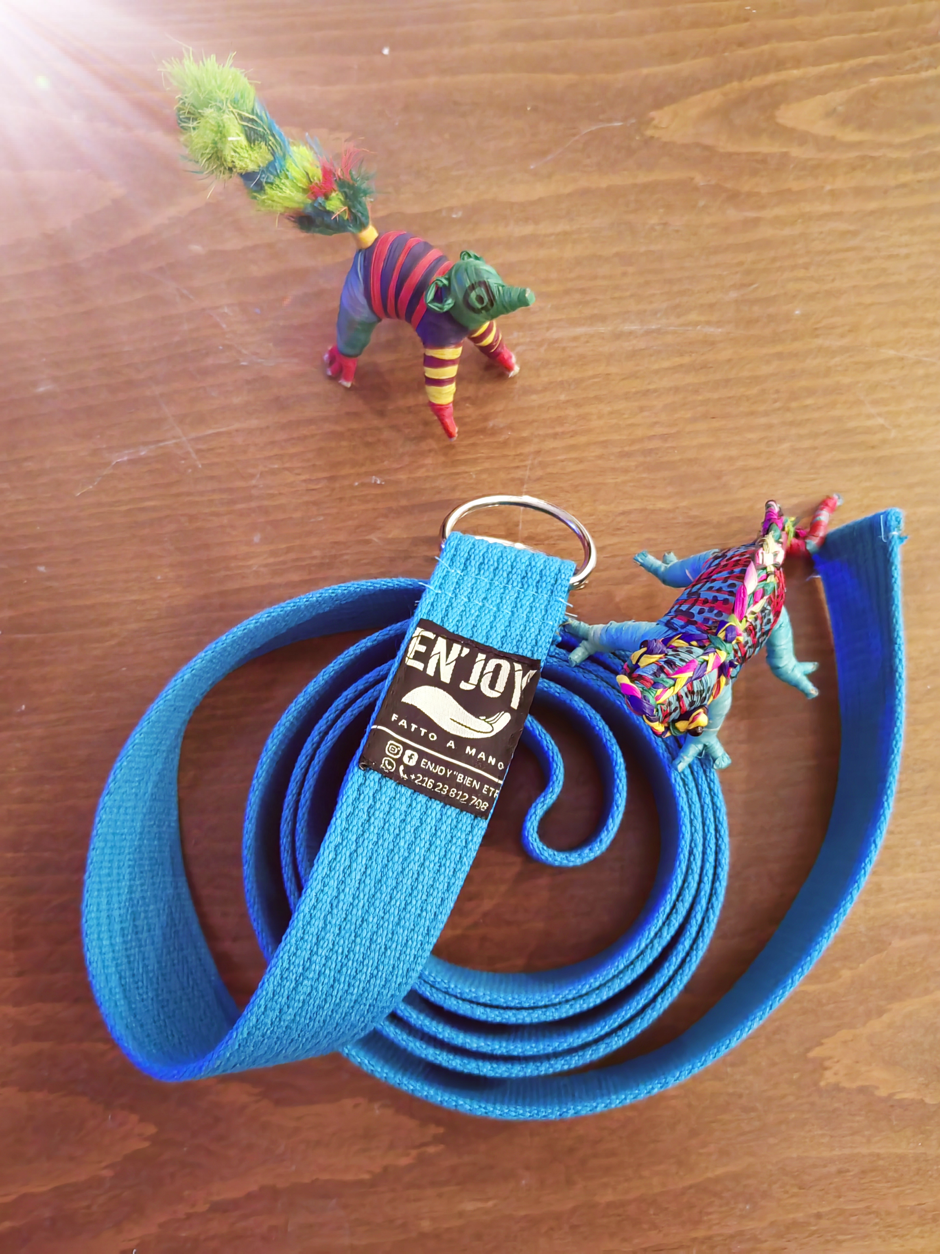 Yoga Sangles 250 cm x 4 cm (Handmade)