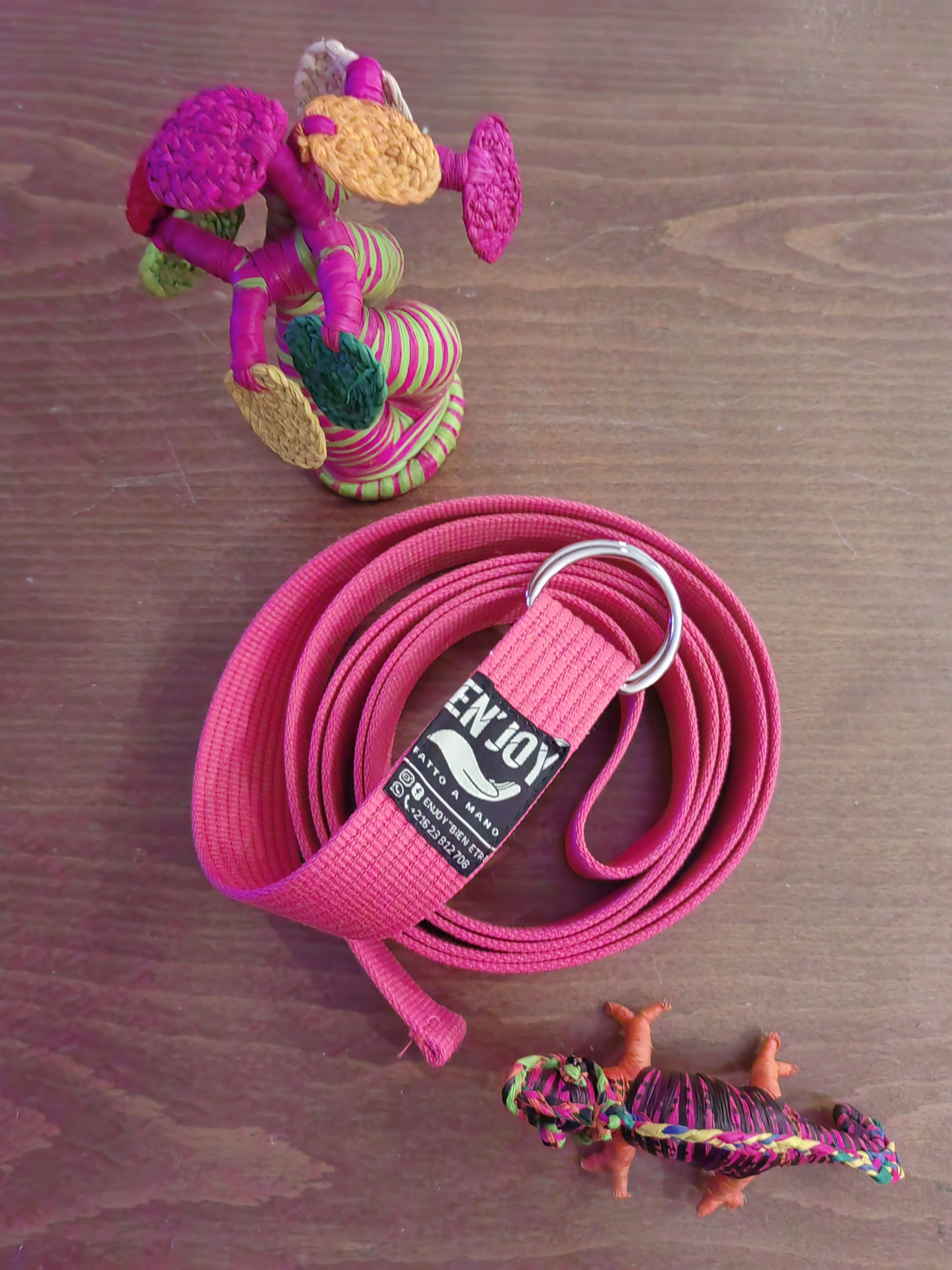 Yoga Sangles 250 cm x 4 cm (Handmade)