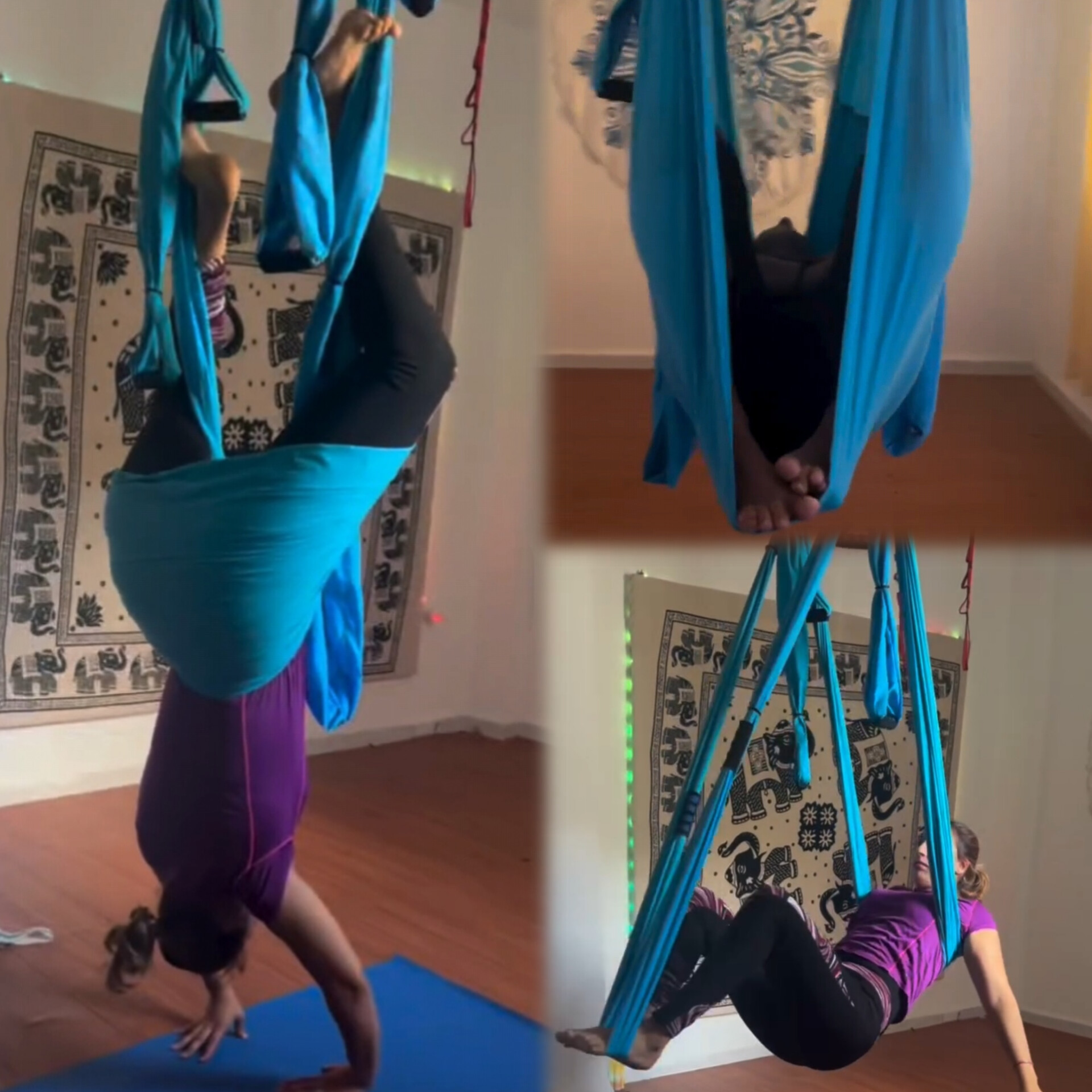 Anti-Gravity Yoga Aerial Hammock (Handmade)