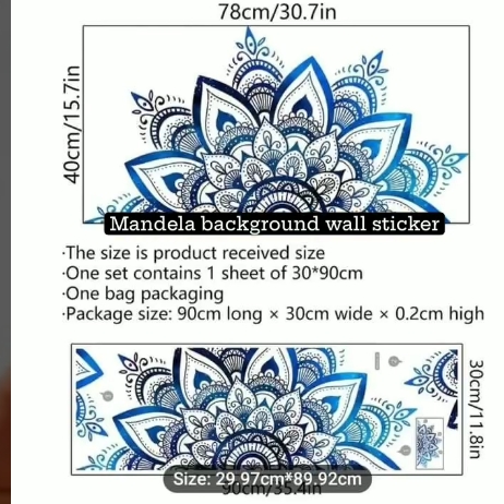 Decorative Mandala Stickers