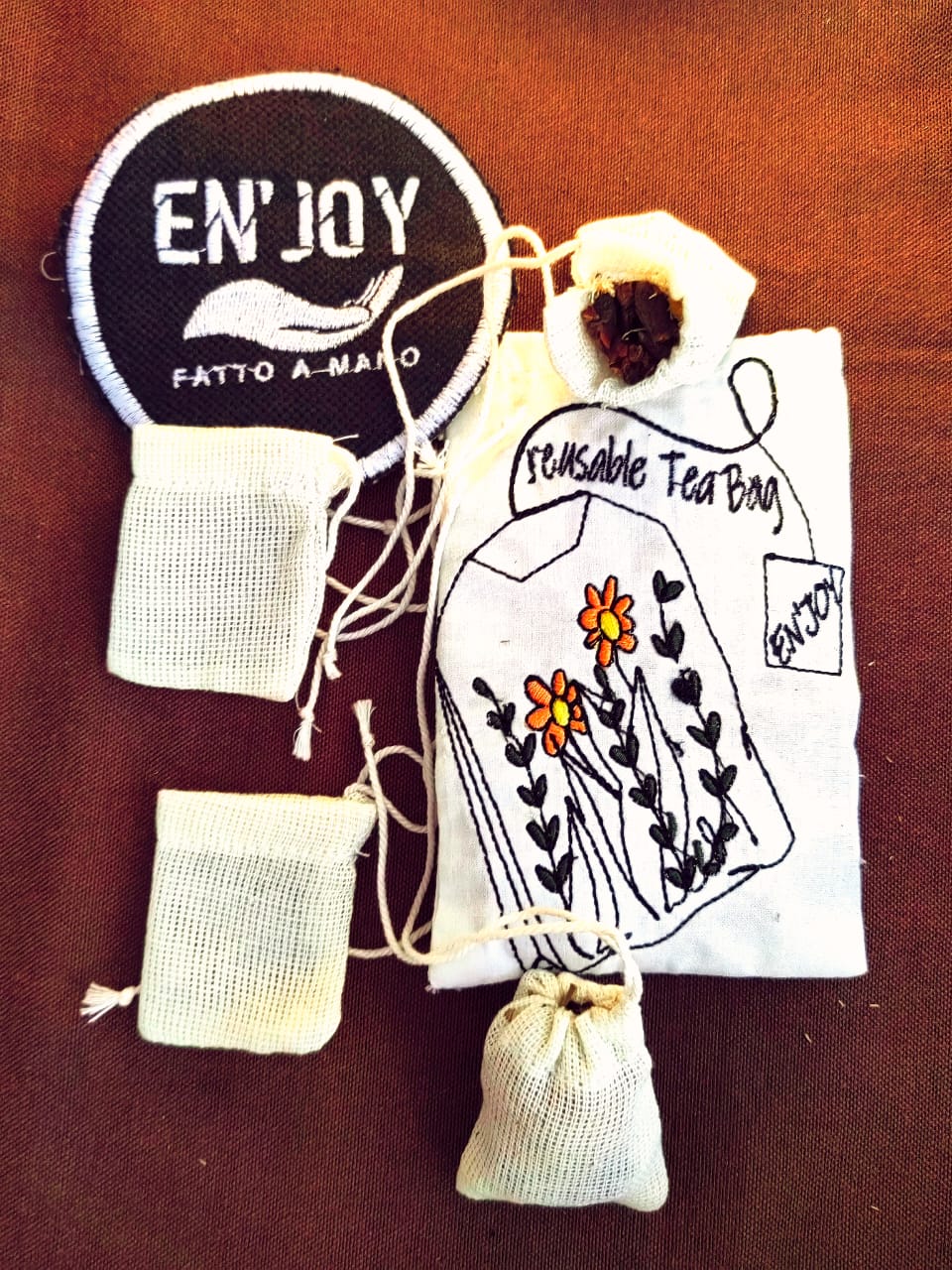 ReusableTea Bags (Handmade)