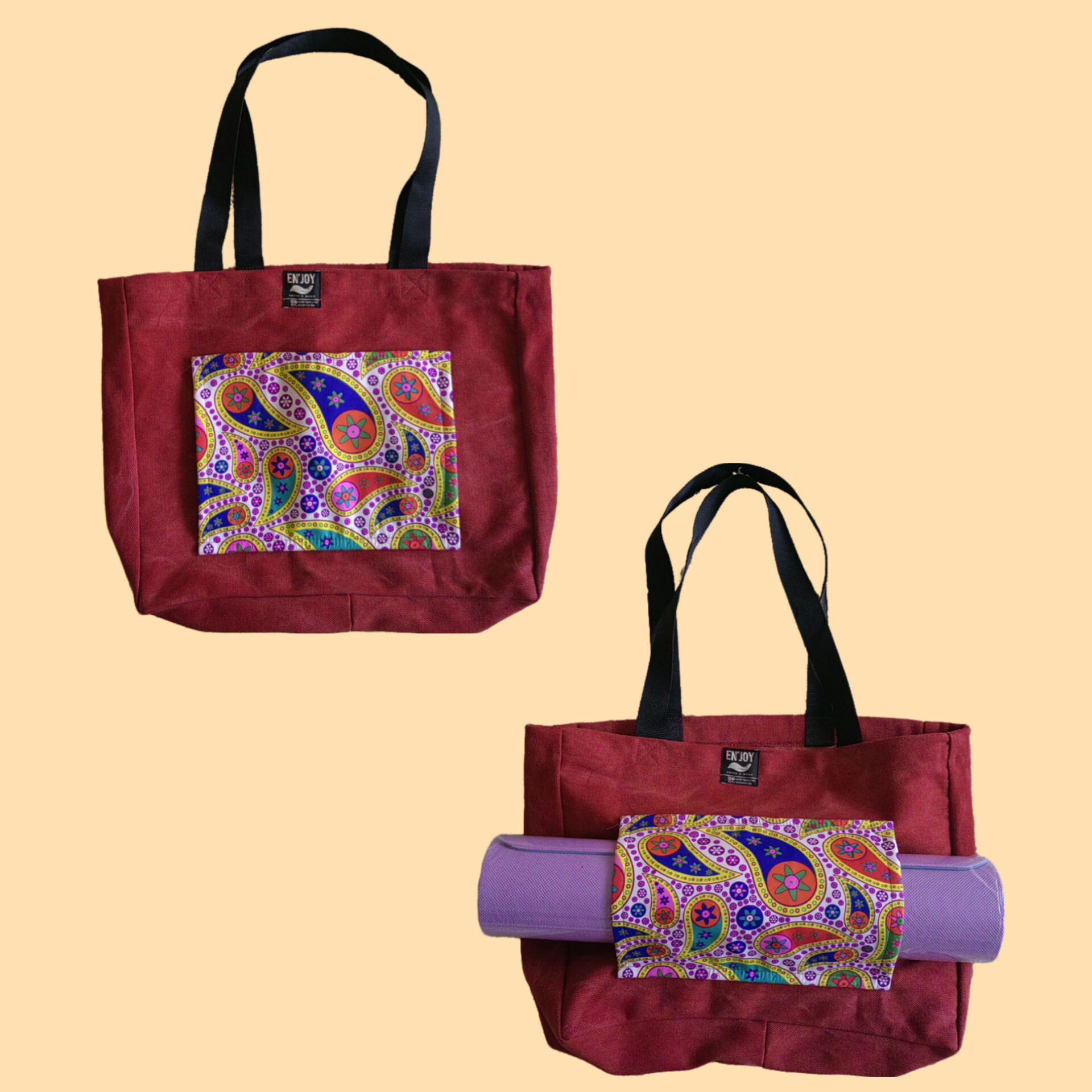 Mat Bag Red (Handmade) 