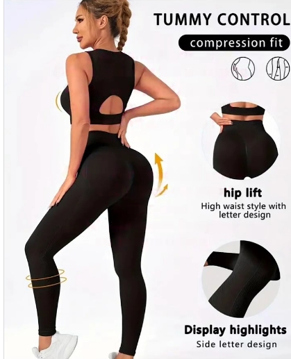 Yoga Jumpsuit 2 pieces