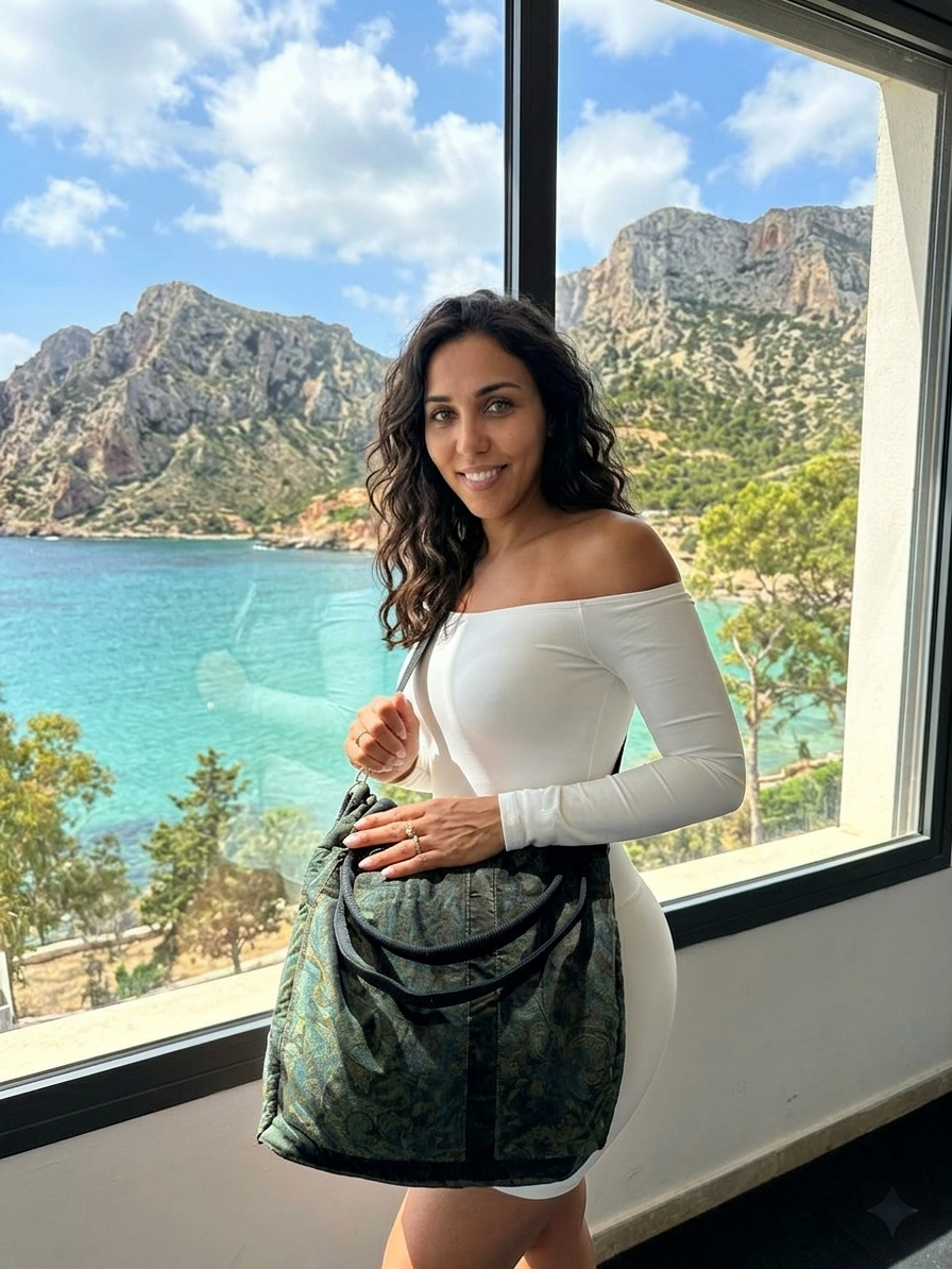 Casual Bag Green Fantasy