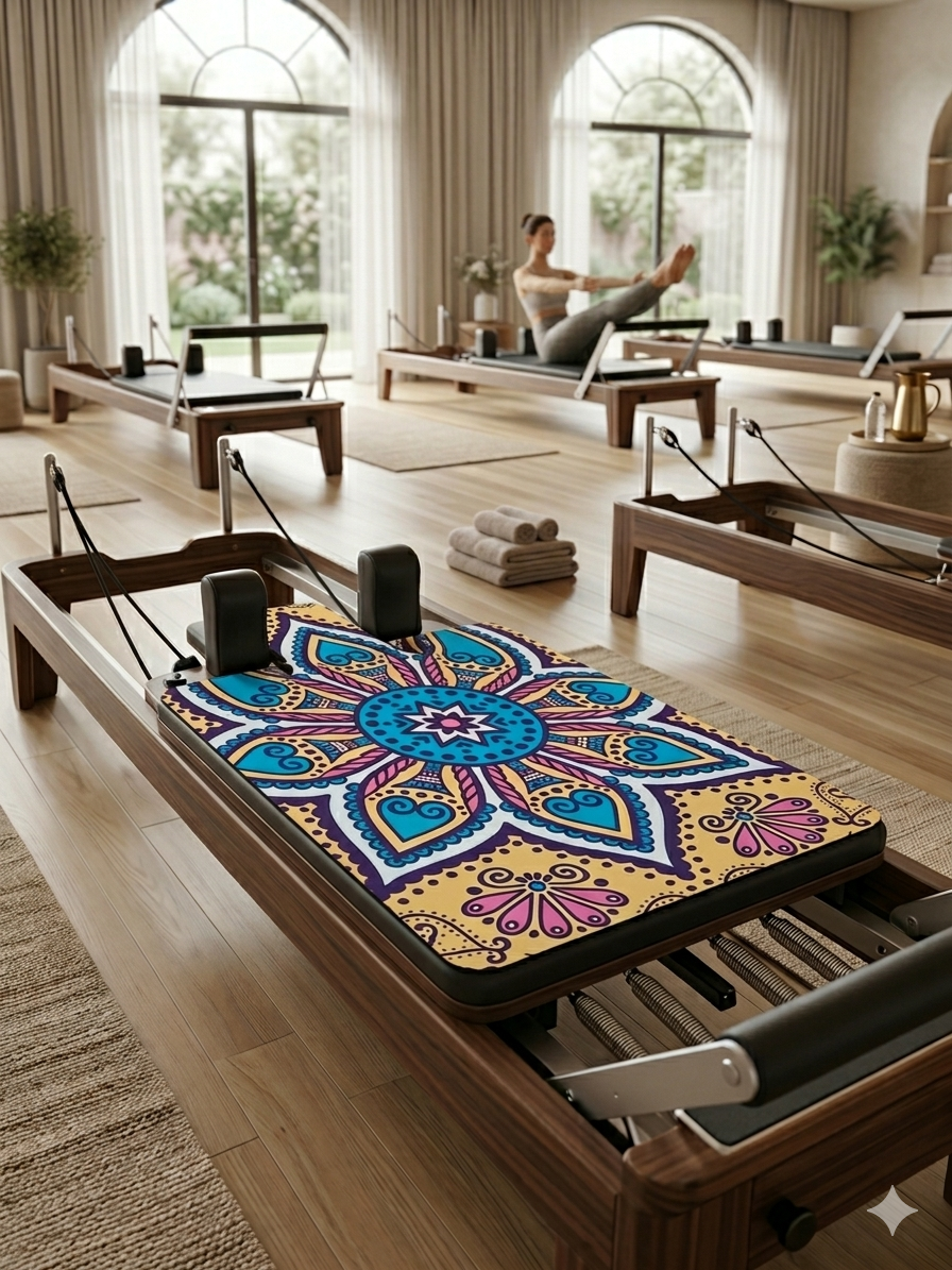 Mandala Reformer Pilates Mat 