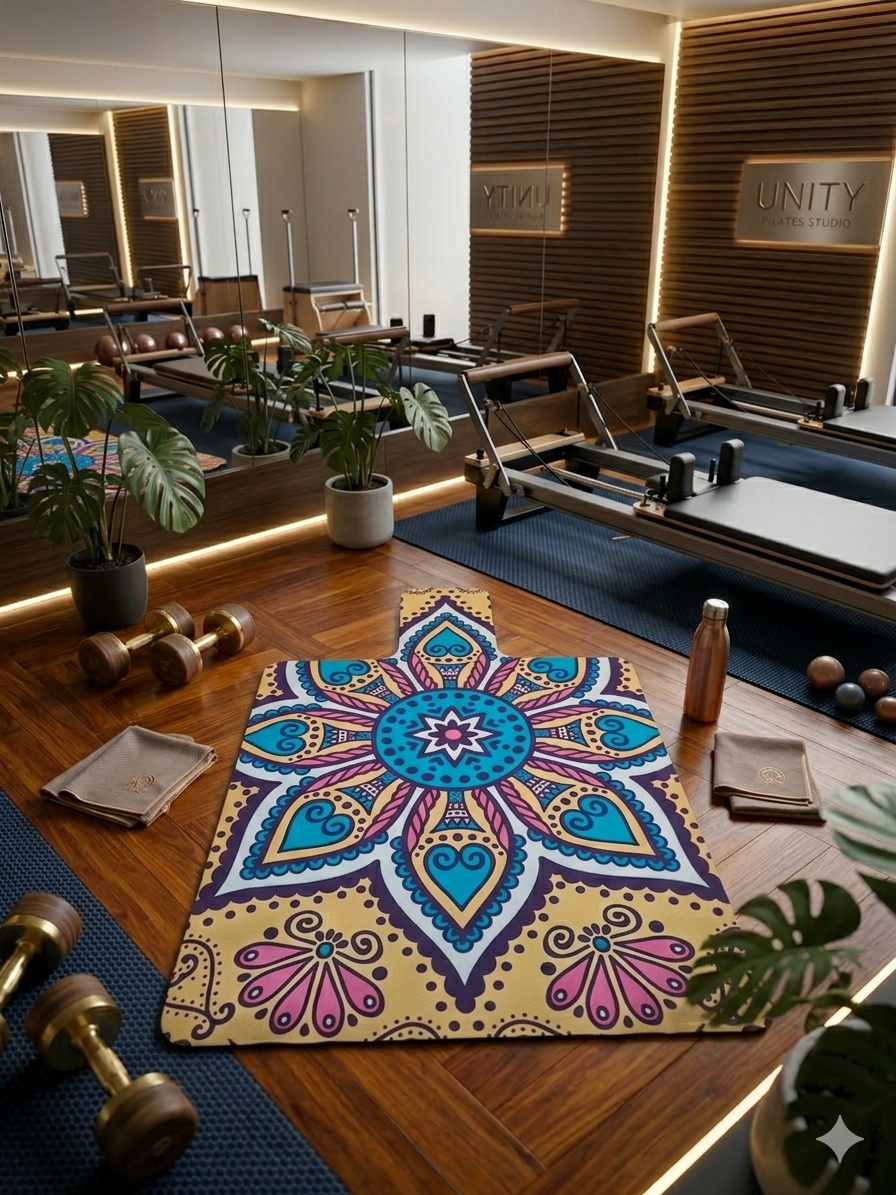 Mandala Reformer Pilates Mat 