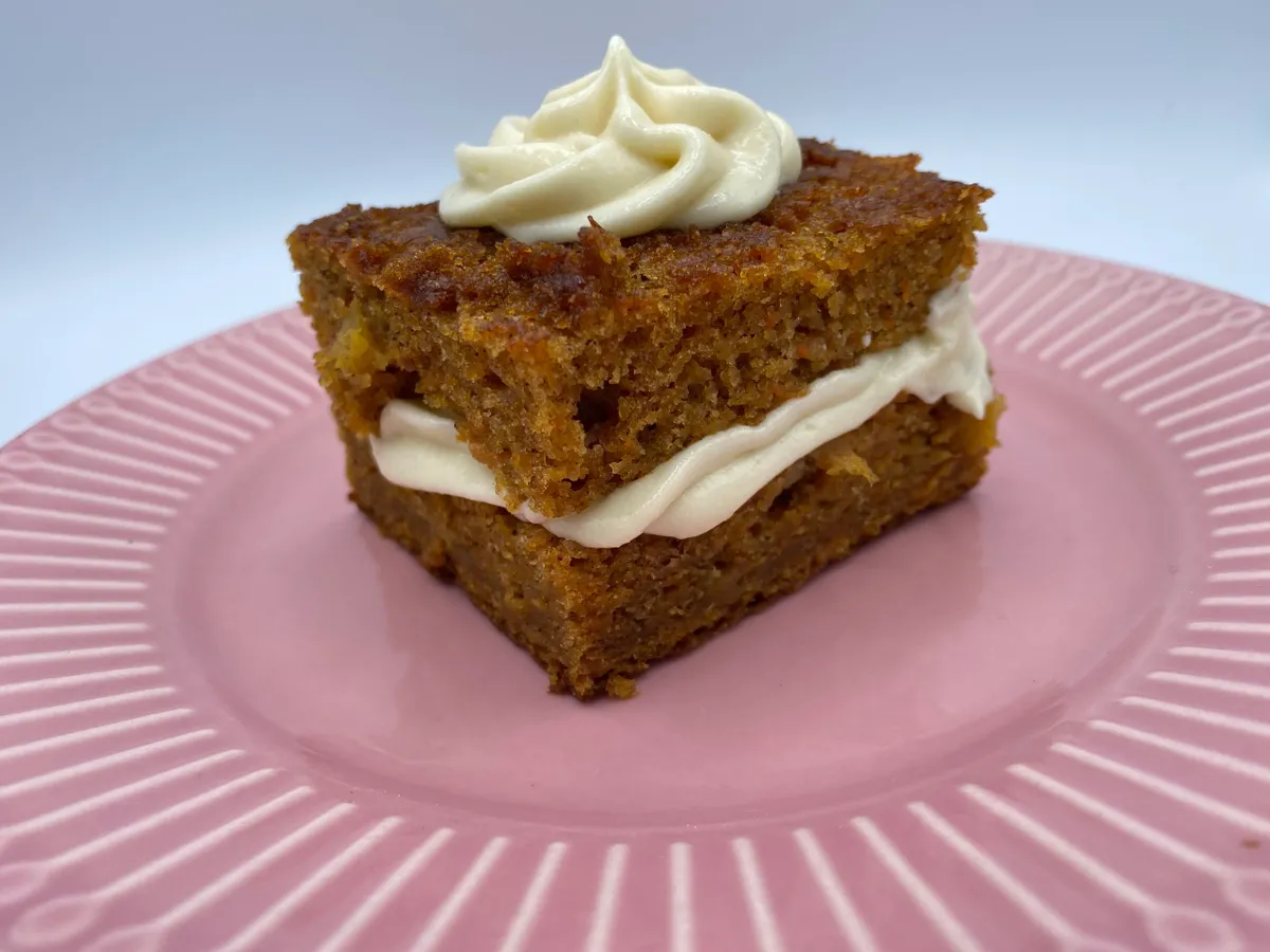 Carrot Cake Slice