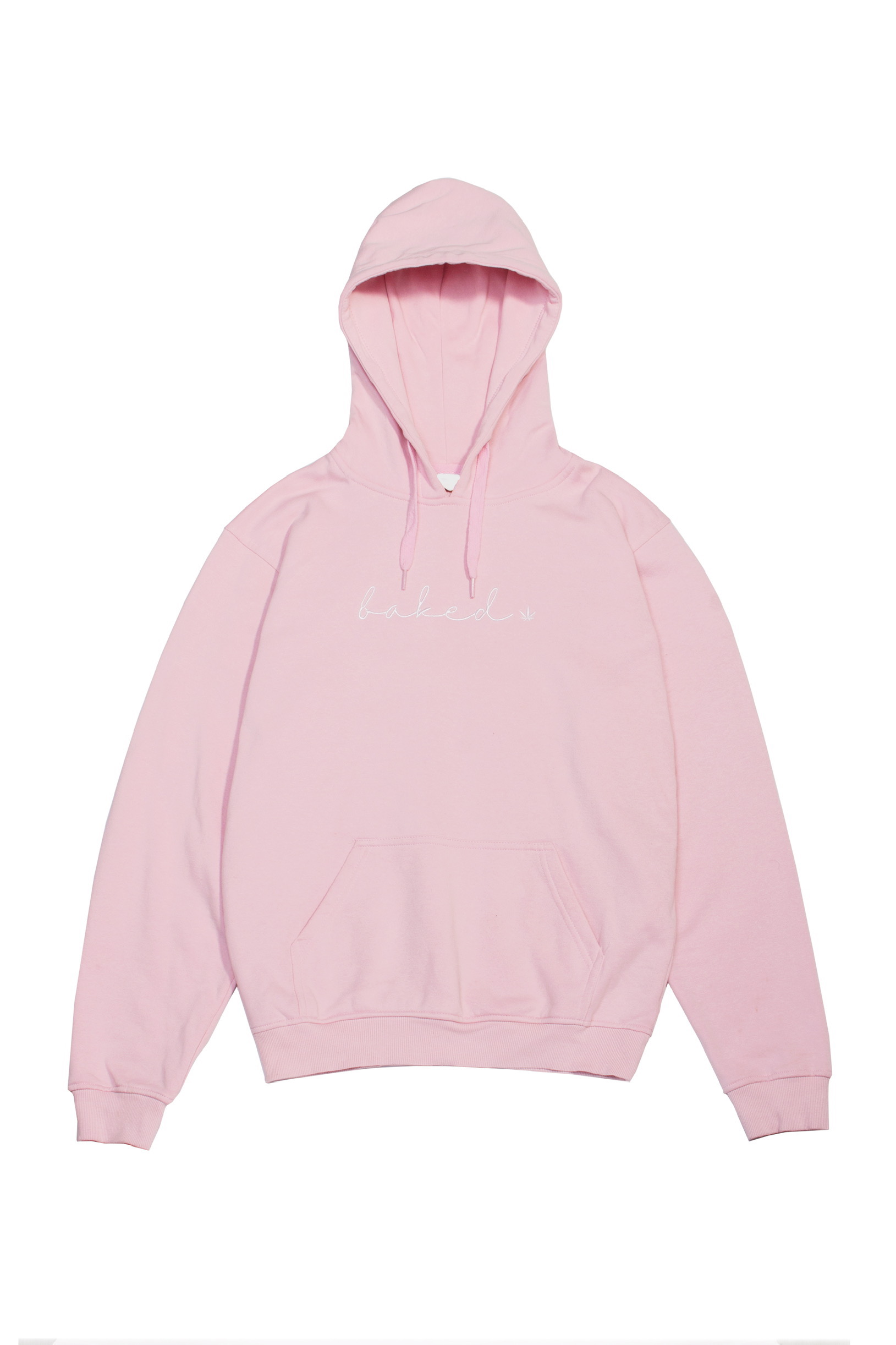 Baked Cursive Sweater - Pink Kush