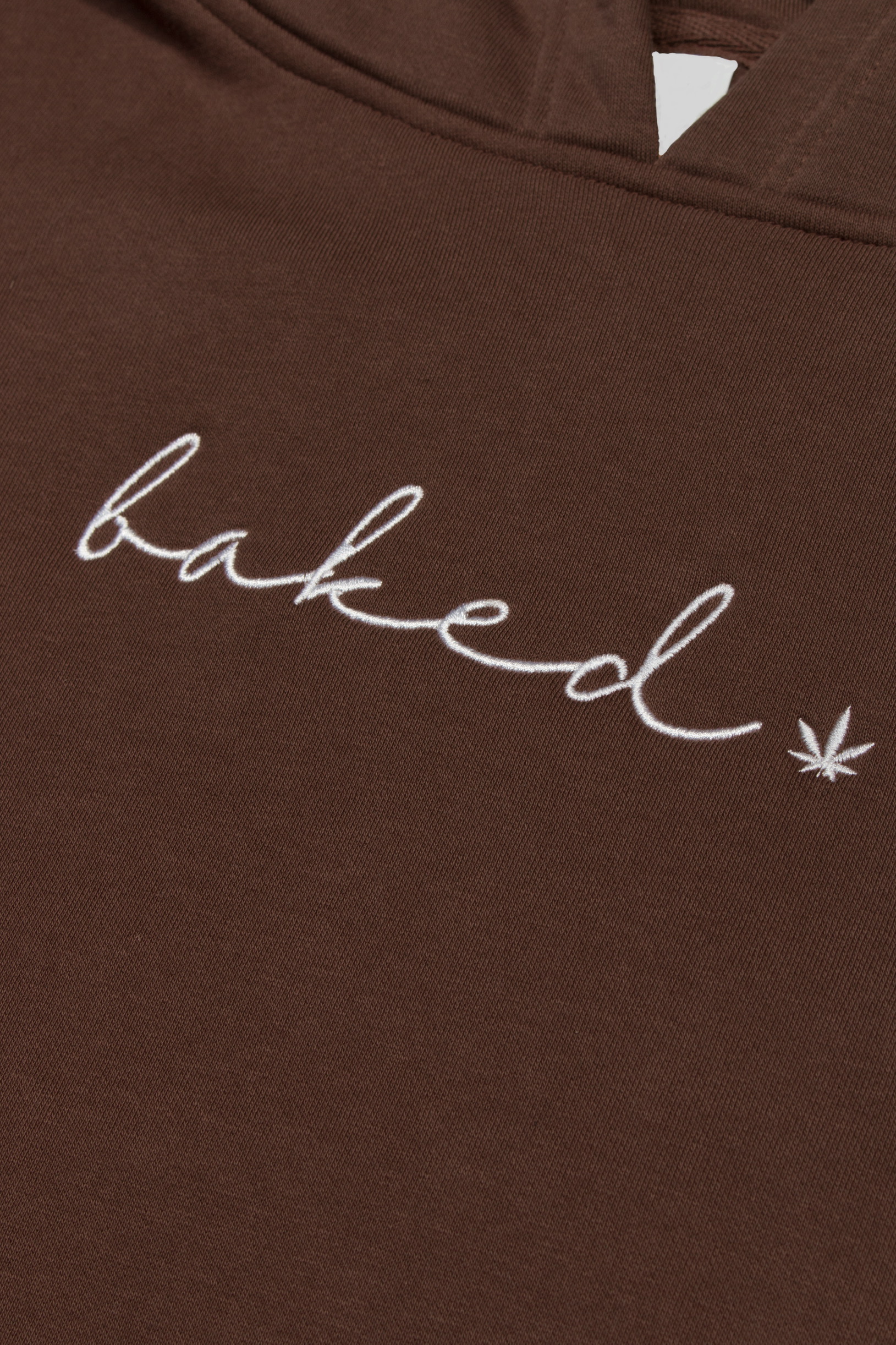 Baked Cursive Sweater - Chocolate Thai