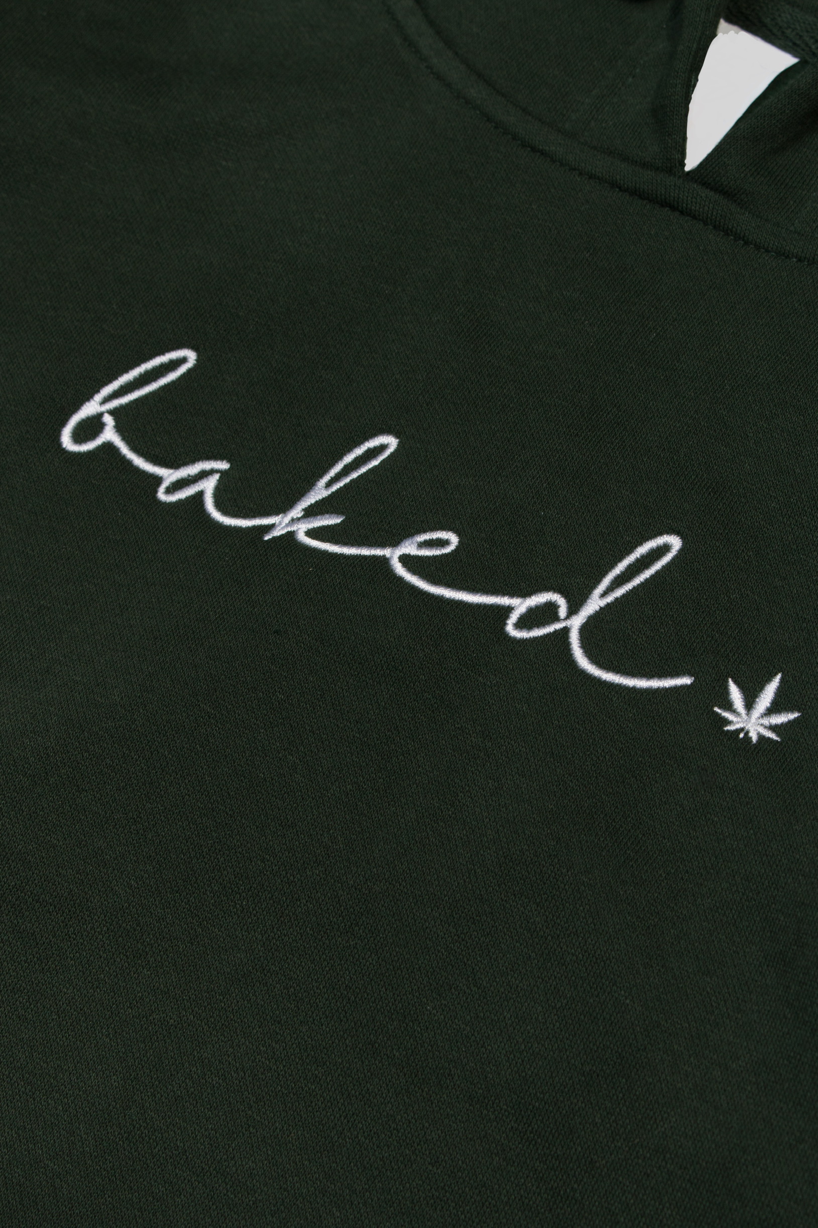 Baked Cursive Sweater - Green Kush