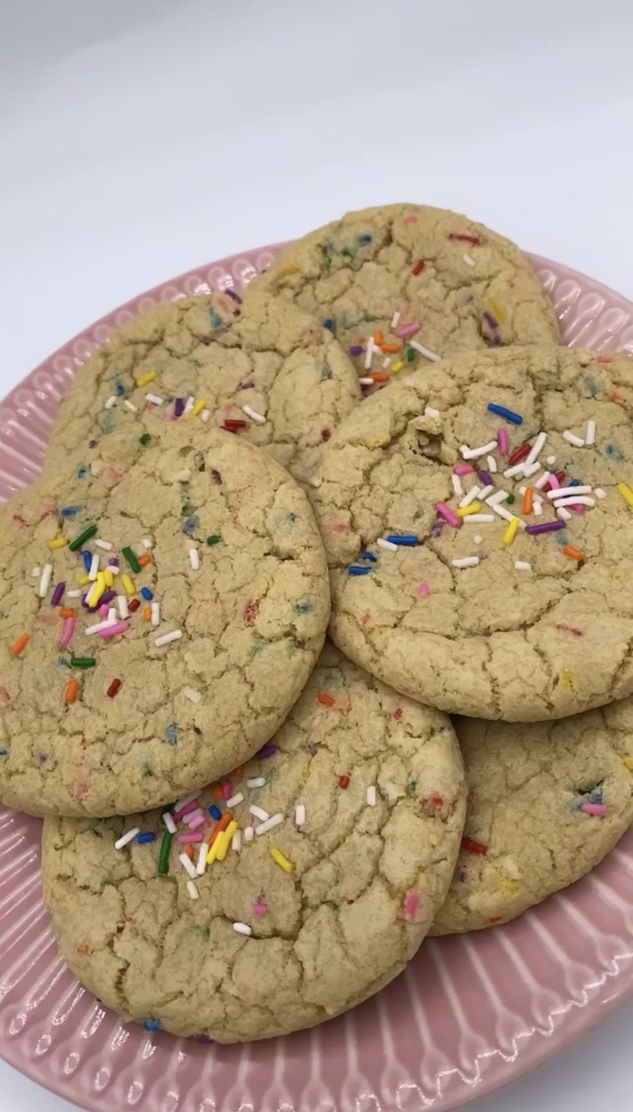 Birthday Sprinkle Cookies 6 Pack