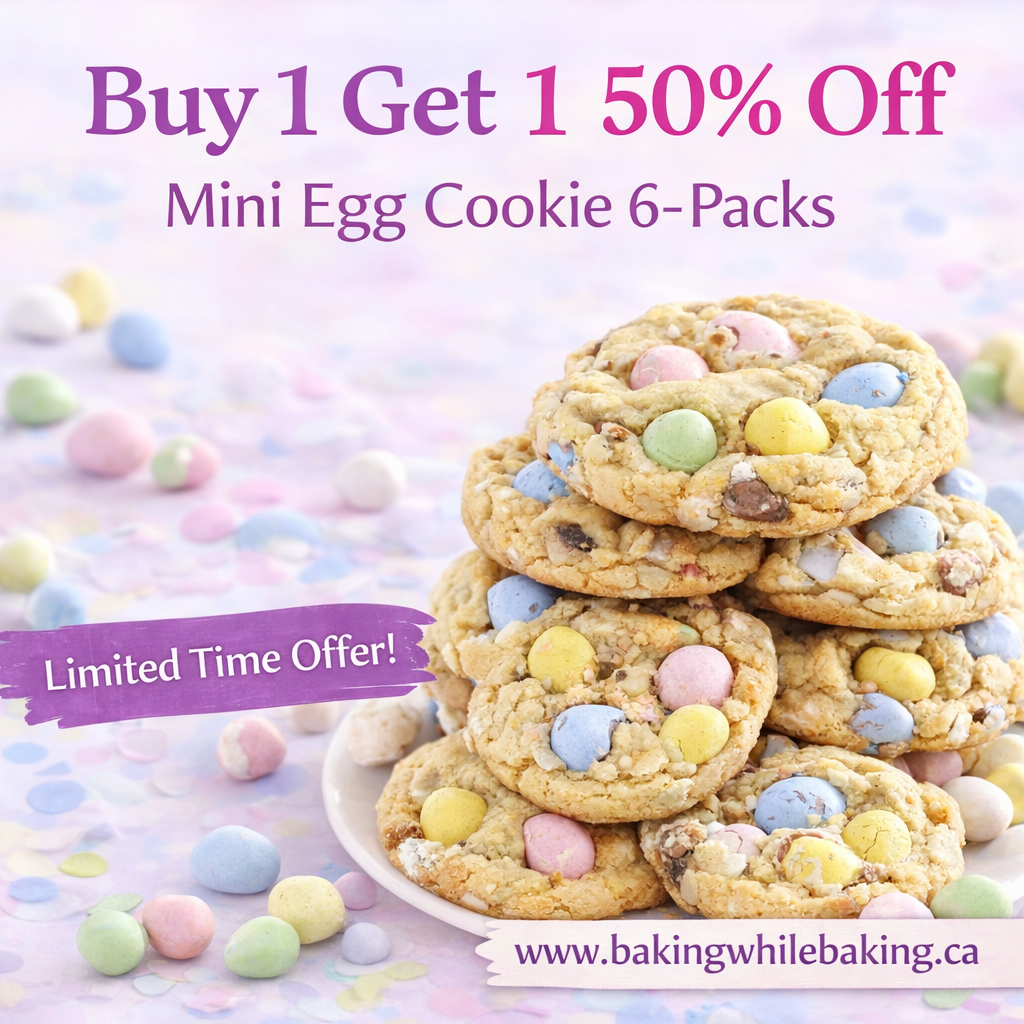 Buy 1 Get 1 50% Mini Egg Cookie 6 Packs