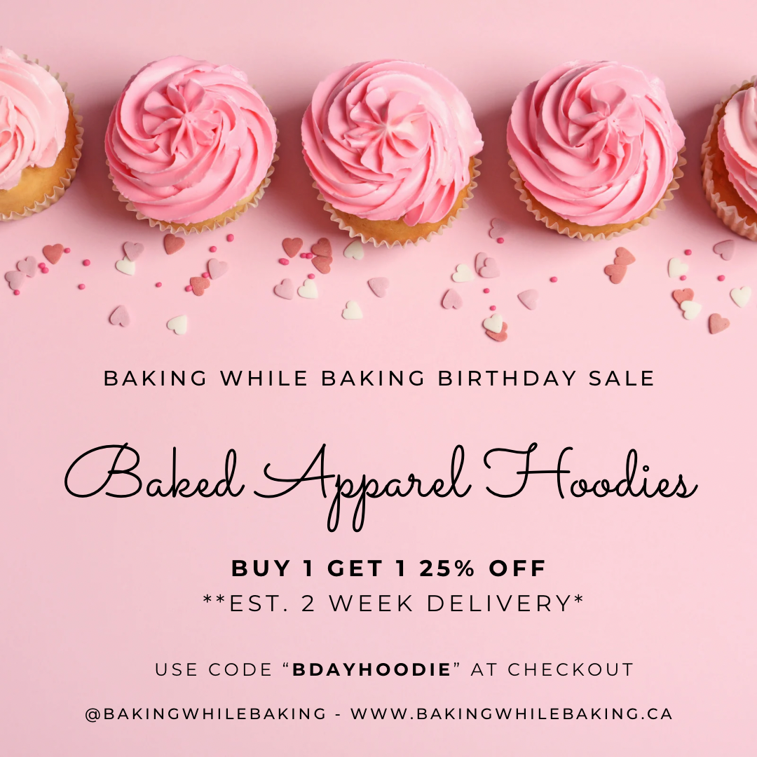 BOGO 25% off Baked Apparel Cursive Hoodie
