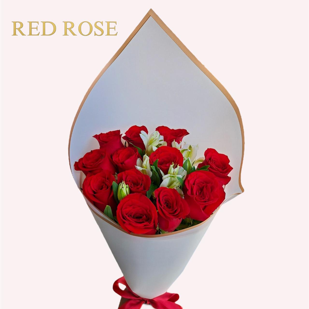 12 rosas rojas