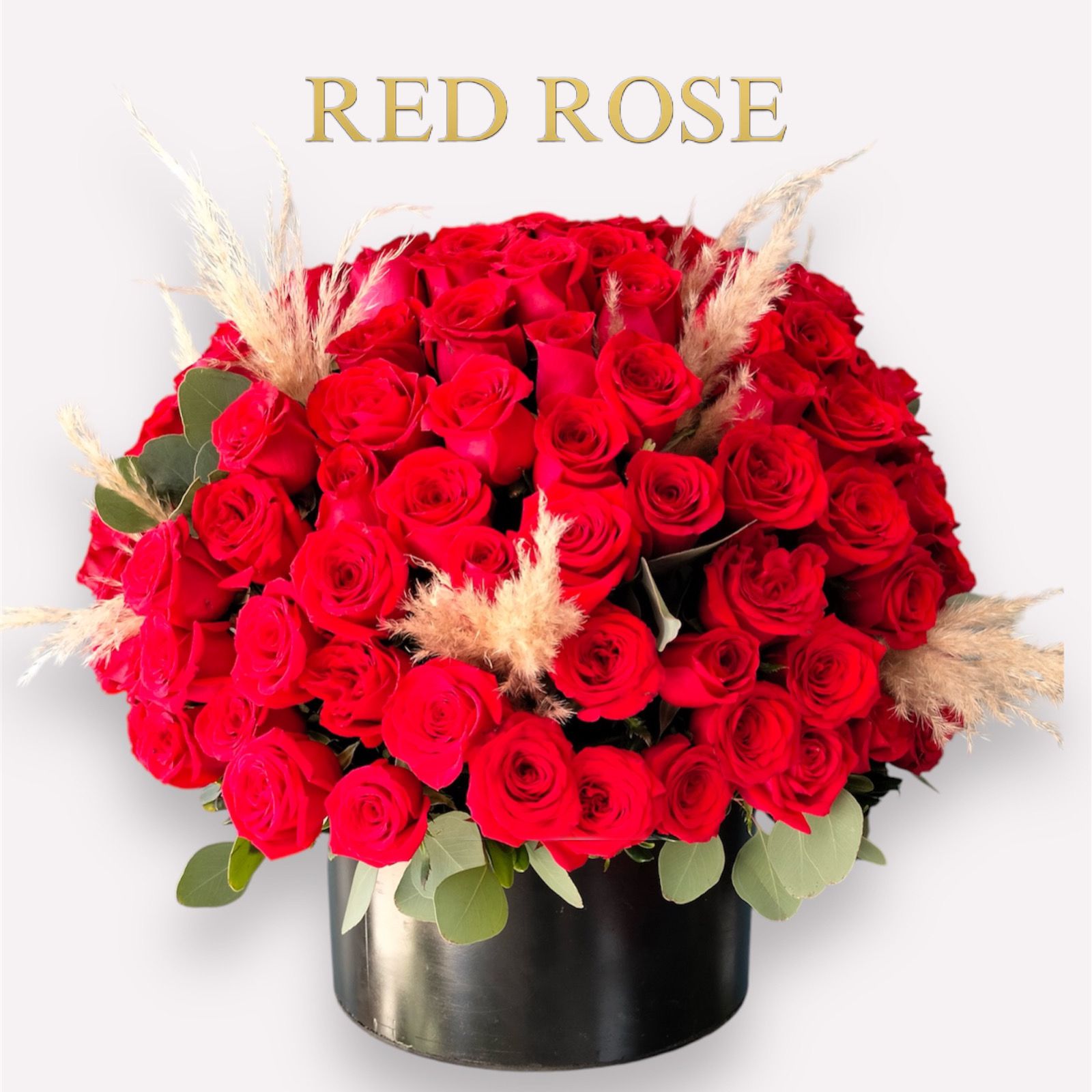 Super arreglo grande, con 200 rosas rojas