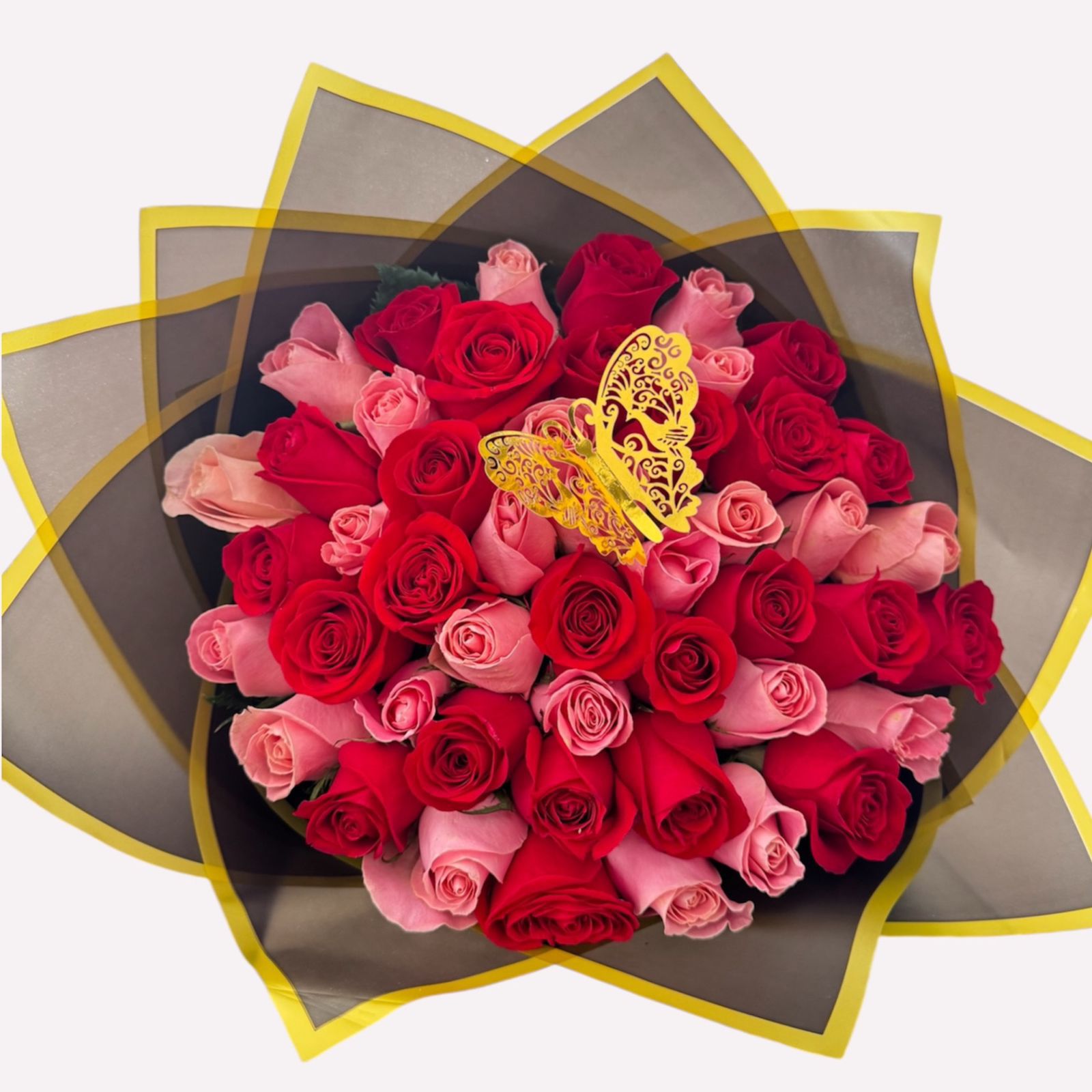 Ramo de 50 rosas mixtas