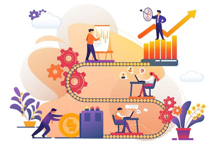 توليد وإدارة المشاريع الرقمية 