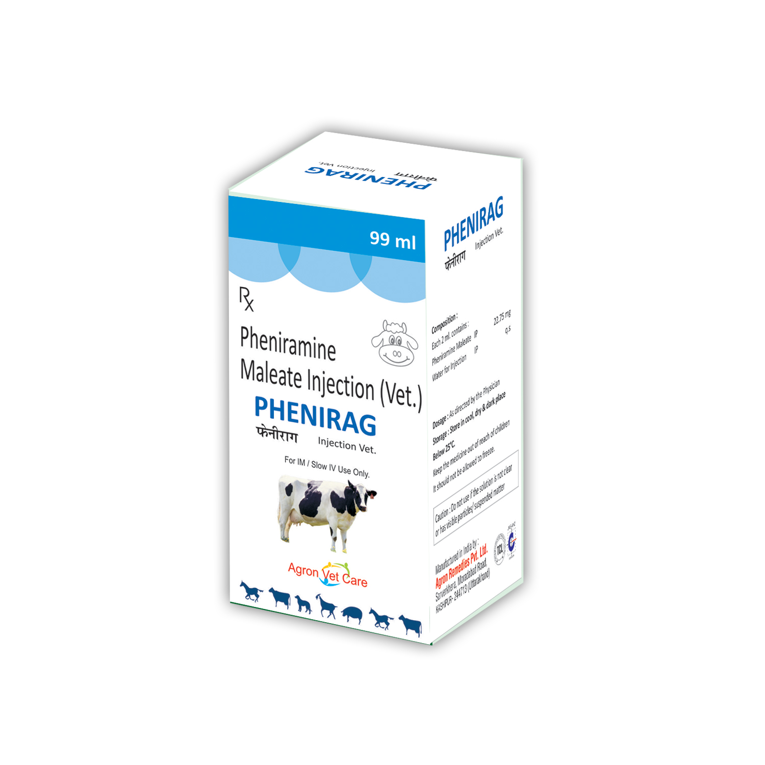 Pheniramine Maleate 22.75mg/ml injection