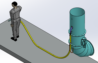 IBO-Druckluft-Staubsauger
