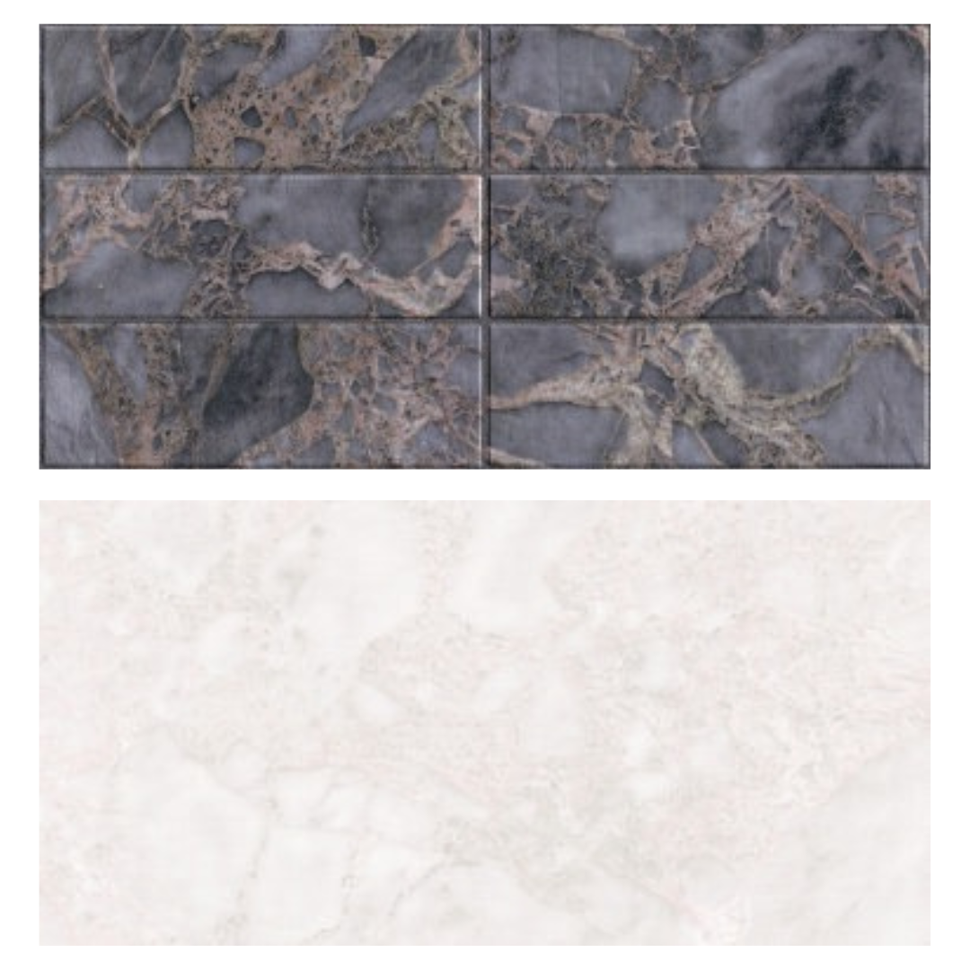G-Epiros Negro & Bianco Wall Tiles 300x600mm - Box of 5 (10 Sq. Ft.)