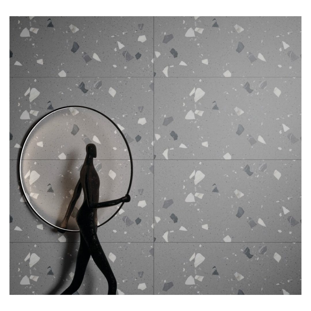 Mosaic Stone Black Wall Tiles 300x600mm - Box of 5 (10 Sq. Ft.)