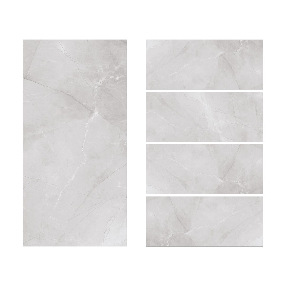 Lasa - Gold Tiles – Luxe & Radiant - Jordan Dark Grey/Bianco premium tiles