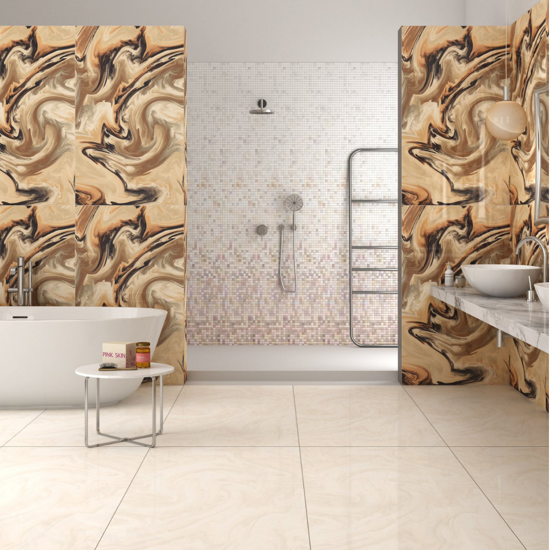Levin Beige Tiles - 600x1200mm
