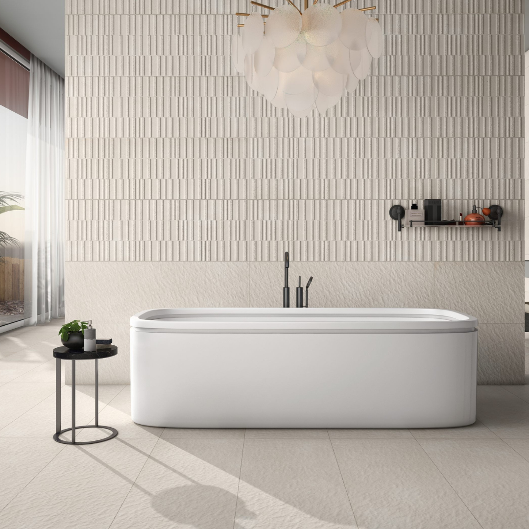 Citrine Crema Moon & Bar Tiles