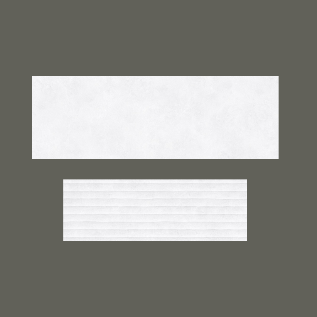 Avenue Bianco & Waves Tiles