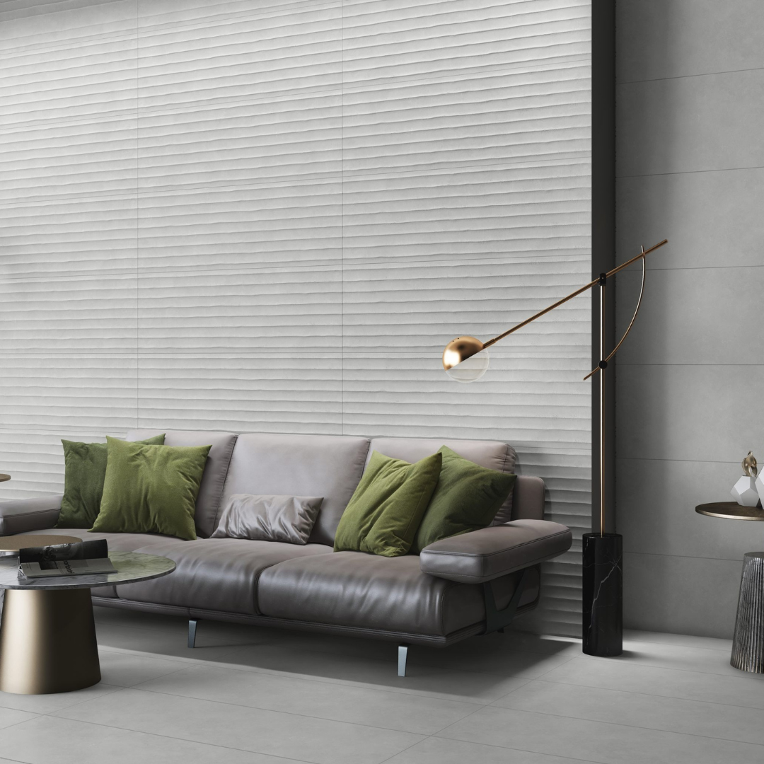  Avenue Grey & Waves Tiles