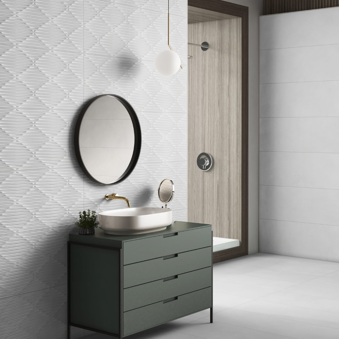 Titanium Cemento & Diamond Tiles