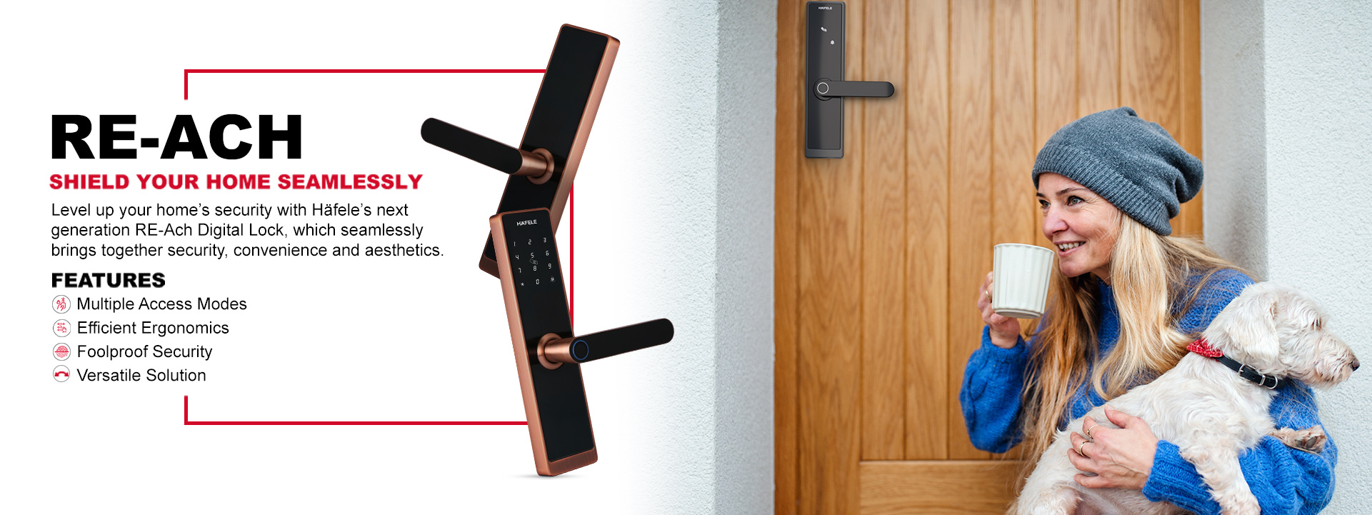 RE-ACH Hafele Digital Lock | Secure Your Home with Ease