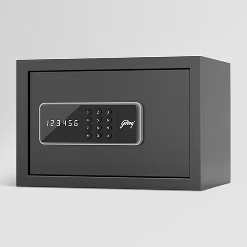 Godrej NX Pro 8L Digital Home Locker – Ebony Finish