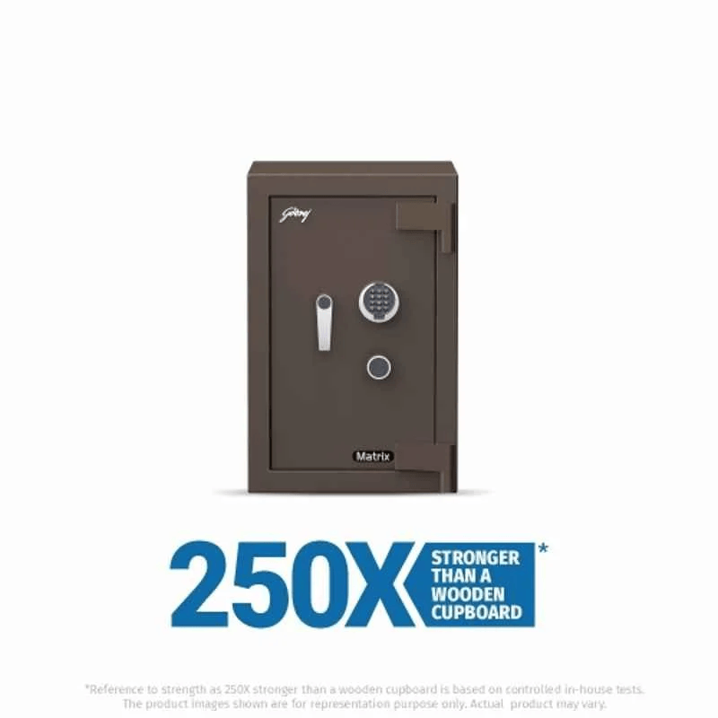 Title: Godrej Matrix 2414 Electronic Digital Safe Locker with Key Lock