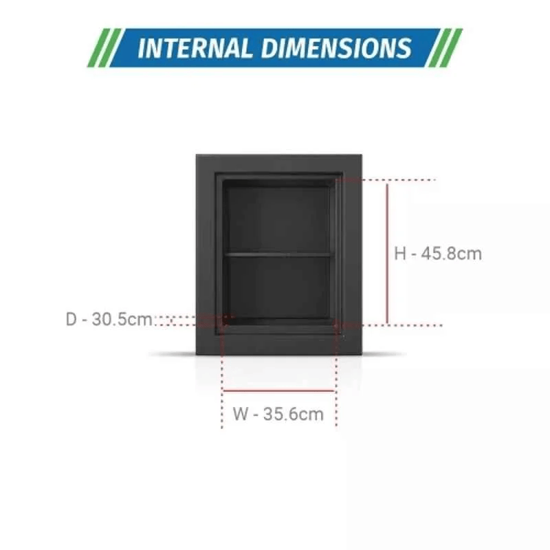  Godrej Matrix 1814 EL 50L Ebony Digital Safe Locker