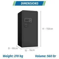 Godrej NX Advanced 560L Digi + Bio + Mechanical Home Locker