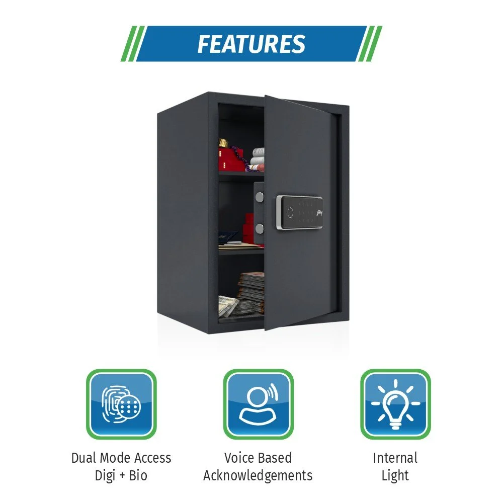 Godrej NX Pro Plus Digi+ Bio 70L Home Locker