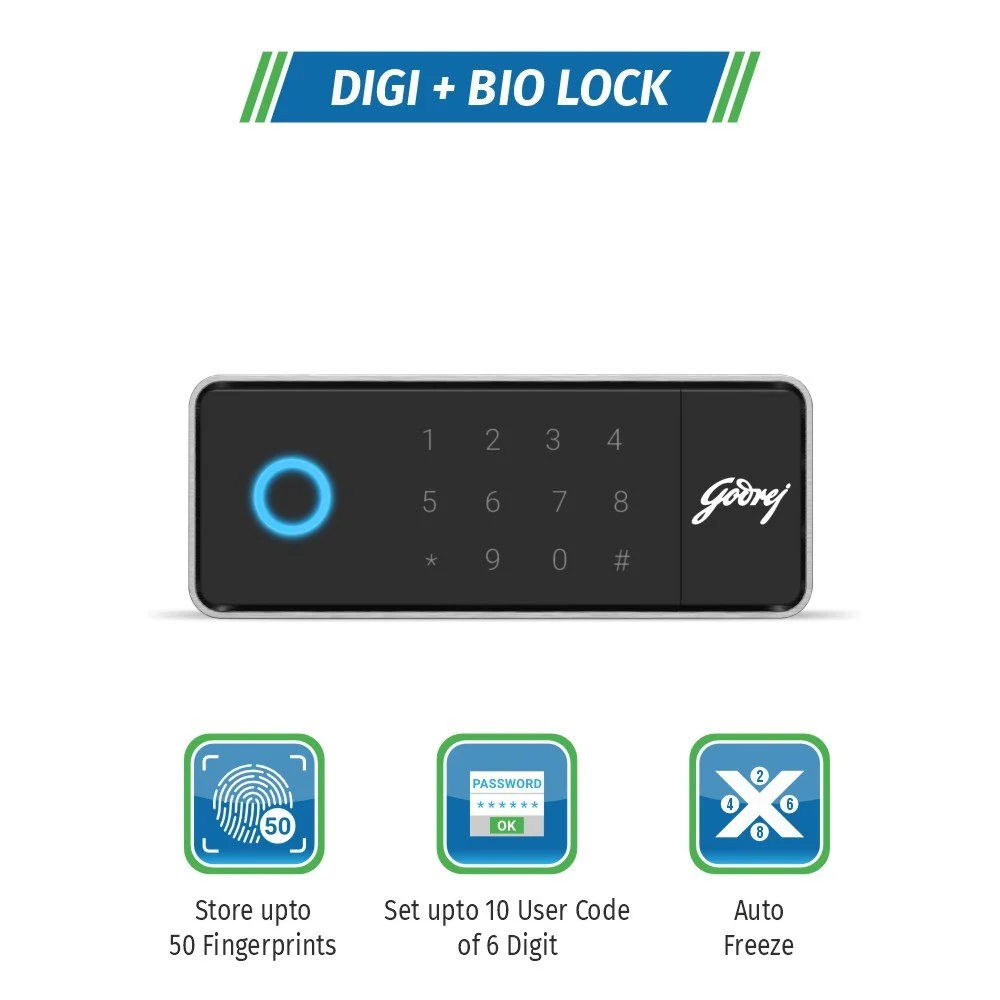 Godrej NX Pro Plus Digi+ Bio 70L Home Locker