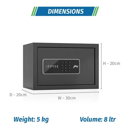 NX Pro 8L Digital Home Locker